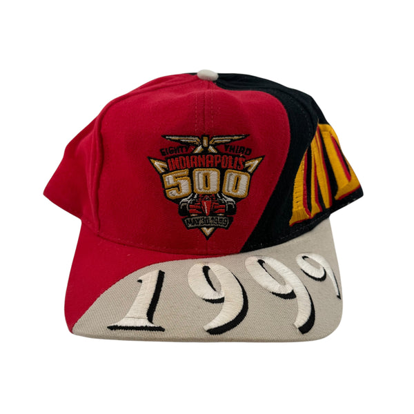 Vintage TOW 1999 Indy 500 Snapback Hat 90s Multicolor