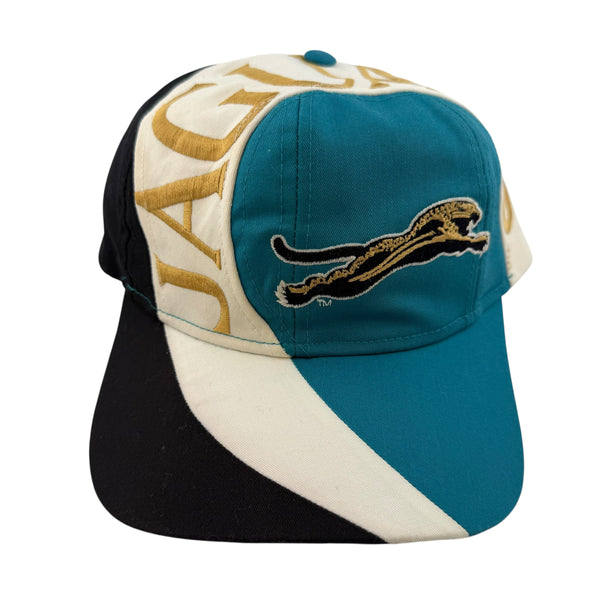 Vintage Eastport Jacksonville Jaguars Swirl 90s Snapback Hat