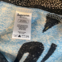 Load image into Gallery viewer, SUPREME Penguins Hooded Fleece Jacket FW20 Blue XL
