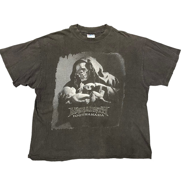 Vintage Megadeth Youthanasia Band Shirt Size XL