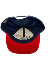 Load image into Gallery viewer, Vintage WINSTON Jeff Gordon NASCAR Racing Big Logo Snapback Hat 90s Blue Red
