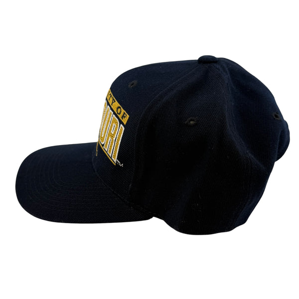 Vintage SPORTS SPECIALTIES University of Missouri Mizzou Tigers Snapback Hat 90s Black