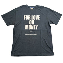 Load image into Gallery viewer, FUTURA LABORATORIES For Love Or Money Shirt Black XL

