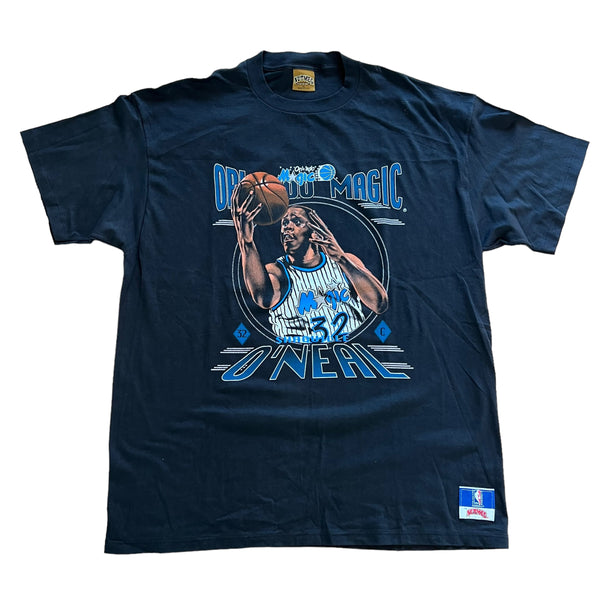 Vintage Nutmeg Shaquille O'Neal Shaq Orlando Magic Double Sided 90s Graphic Shirt XL