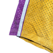 Load image into Gallery viewer, Vintage CHAMPION x JEFF HAMILTON Kobe Bryant Los Angeles Lakers Suede Leather Jersey 90s Gold 50

