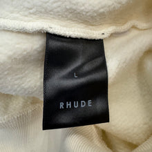 Load image into Gallery viewer, RHUDE Logo Embroidered Half Zip Jumper Sweatshirt Pre-Owned Large
