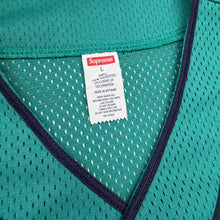 Load image into Gallery viewer, New Supreme Homerun Baseball Jersey Teal Sz Large
