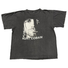 Load image into Gallery viewer, Vintage Kurt Cobain Photo Nirvana Memorial Shirt No Tag
