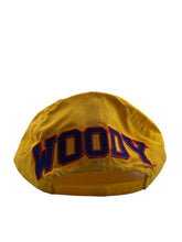 Load image into Gallery viewer, Vintage AMERICAN NEEDLE Woody Woodpecker Blockhead Snapback Hat 90s Yellow Red
