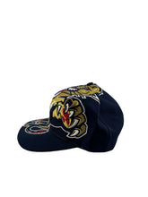 Load image into Gallery viewer, Vintage THE GAME Florida Panthers Big Panther Logo Snapback Hat 90s Navy Blue

