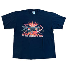 Load image into Gallery viewer, Vintage XFL Inaugural Season New Game New Rules No Mercy 2001 T Shirt 2000s XL
