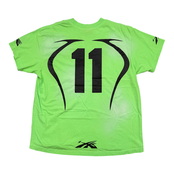 New Hellstar Warm Up Tee Lime Size Medium