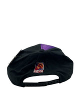 Load image into Gallery viewer, Vintage SPORTS SPECIALTIES Phoenix Suns Two Tone Split Autographed Snapback Hat 90s Black Purple NWT
