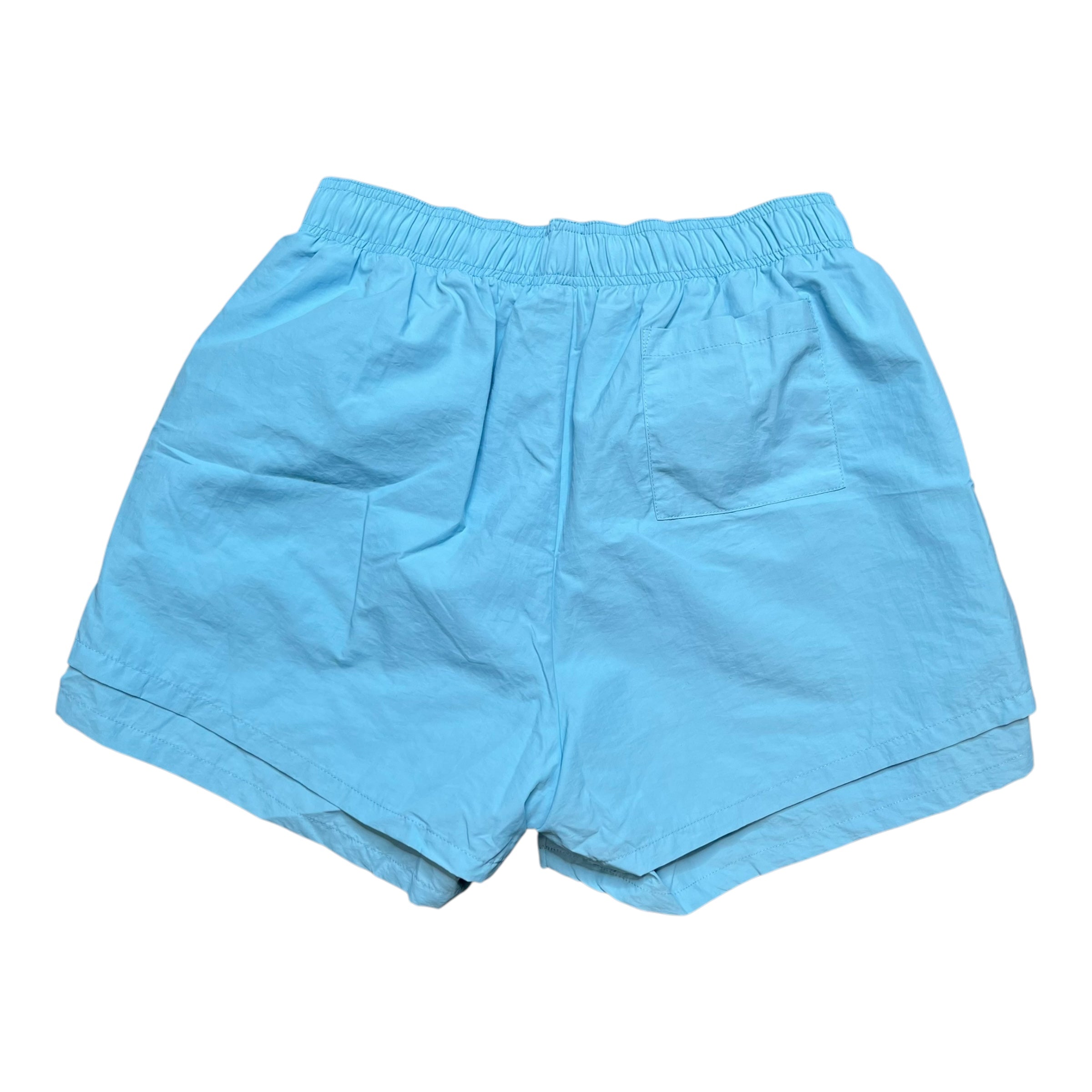 New Sp5der Light Blue OG Double Layer Shorts size M – Reset Web Store
