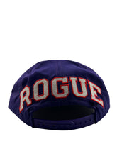 Load image into Gallery viewer, Vintage AMERICAN NEEDLE Rogue X-Men Blockhead Snapback Hat 90s Purple Gold NWT
