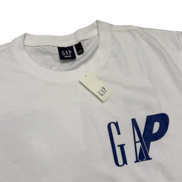 New Palace x Gap Logo T-Shirt White Size Large