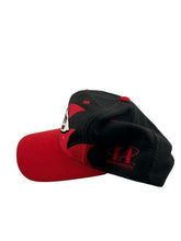 Load image into Gallery viewer, Vintage LOGO ATHLETIC Kansas City Chiefs Sharktooth Snapback Hat 90s Black Red
