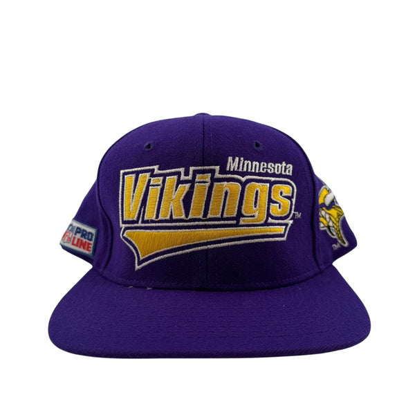 Vintage Starter The Right Hat Minnesota Vikings Purple Wool 90s Snapback Hat