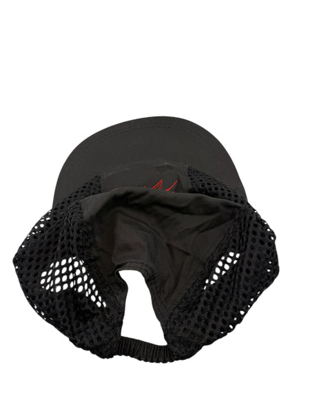 Vintage NIKE Air Jordan Flight Mesh Hat 90s Black