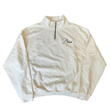 Load image into Gallery viewer, RHUDE Logo Embroidered Half Zip Jumper Sweatshirt Pre-Owned Large
