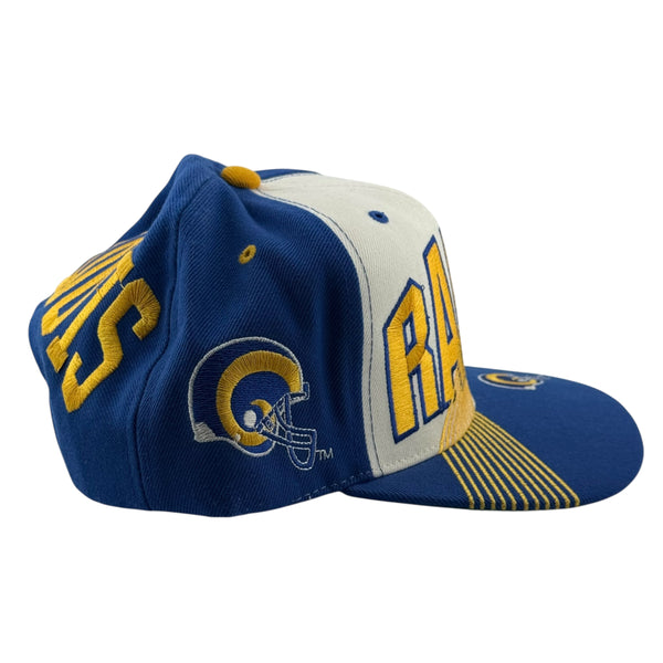 Vintage DREW PEARSON St. Louis Rams Blast Pro Series Snapback Hat 90s Blue White NWT