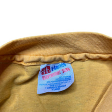 Load image into Gallery viewer, Vintage HANES Jumbo Eye Poppers T Shirt 90s Yellow XL
