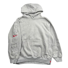 Load image into Gallery viewer, Supreme Nike Hooded Sweatshirt Grey Sz XL
