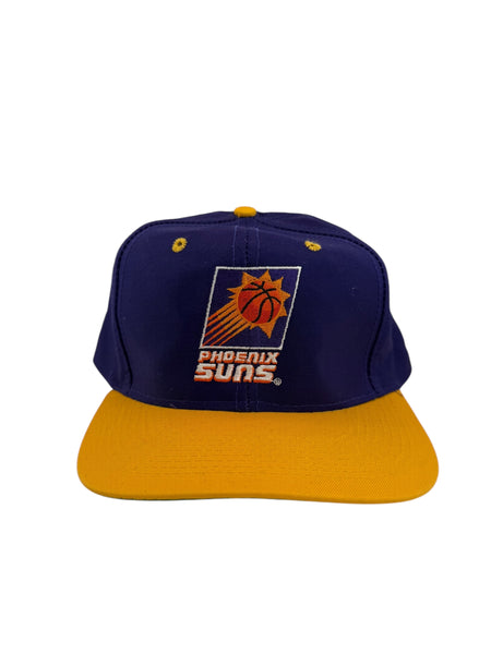 Vintage Phoenix Suns Snapback Hat 90s Purple Yellow