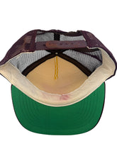 Load image into Gallery viewer, Vintage Nebraska Loves Schlitz Beer Trucker Mesh Snapback Hat 80s White Burgundy
