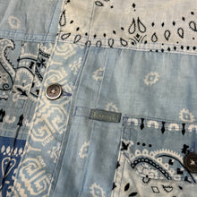 Load image into Gallery viewer, Kapital Patchwork Bandana 1st Shirt Jacket Blue Sz 5
