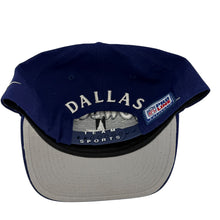 Load image into Gallery viewer, Vintage NIKE Dallas Cowboys NFL Pro Line Swoosh Snapback Hat 90s Team Sports Blue
