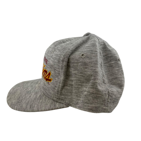 Vintage SPORTS SPECIALTIES Washington Redskins Script Snapback Hat 90s Heather Gray