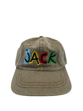 Load image into Gallery viewer, Vintage KC CAPS Jack 1996 Film Promo Strapback Hat 90s Beige
