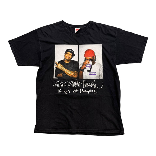 Supreme Three 6 Mafia Tee Black Sz L
