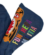 Load image into Gallery viewer, New BAPE Tiger Full Zip Hoodie Navy Size Large
