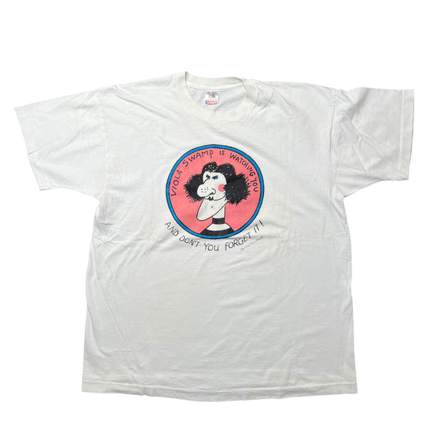 Vintage 90s FOTL Viola Swamp Is Watching You T Shirt XL