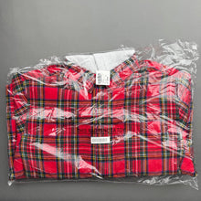 Load image into Gallery viewer, NEW Supreme Tartan Flannel Hooded Shirt Red Sz Large
