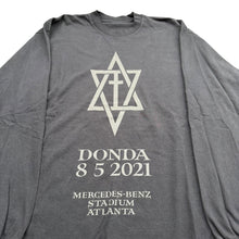 Load image into Gallery viewer, 2021 Yeezy DONDA 8/5/2021 Atlanta L/S Shirt Black
