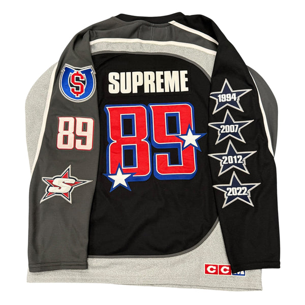 Supreme CCM All Stars Hockey Jersey Black Sz Medium