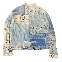 Load image into Gallery viewer, Kapital Patchwork Bandana 1st Shirt Jacket Blue Sz 3
