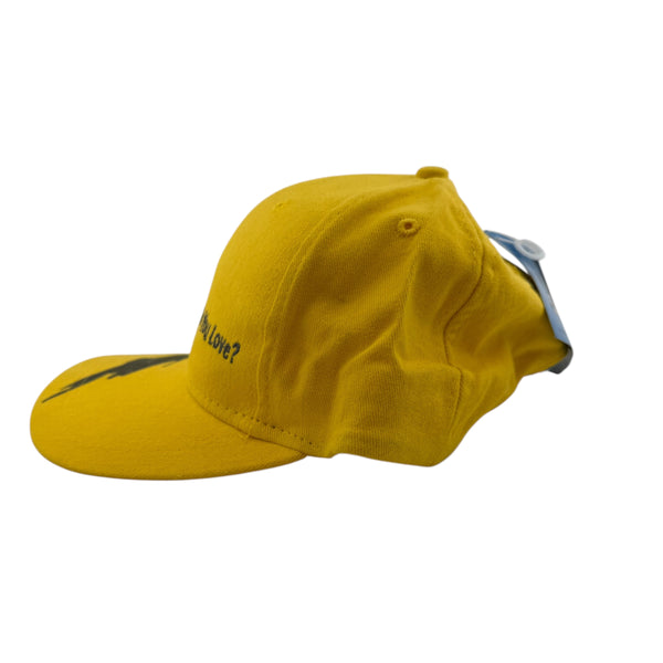 Vintage HEAD START Krusty The Clown The Simpsons In The Dark 1996 Snapback Hat 90s NWT Yellow