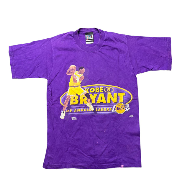 Vintage 90s PRO PLAYER Kobe Bryant Los Angeles Lakers T Shirt Youth Large