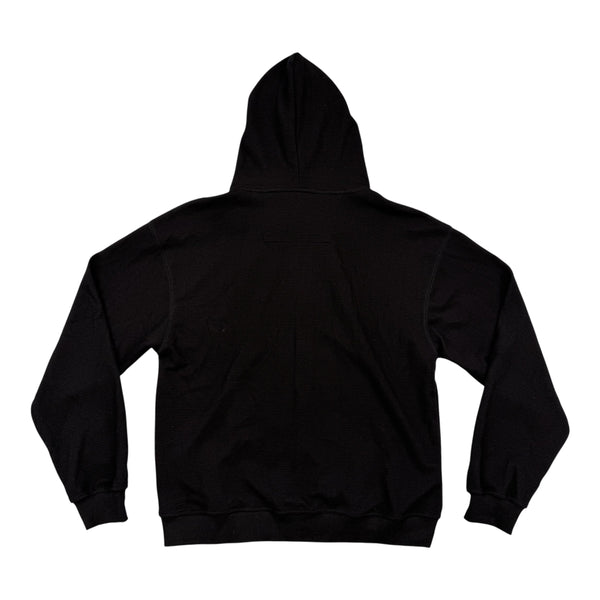 New Carpet Company C-Star Thermal Zip Hoodie Black Size Medium
