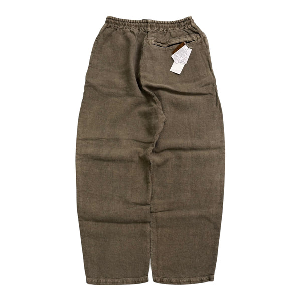 New Kapital Linen Dongoros Easy Baggy Pants Green Size 1