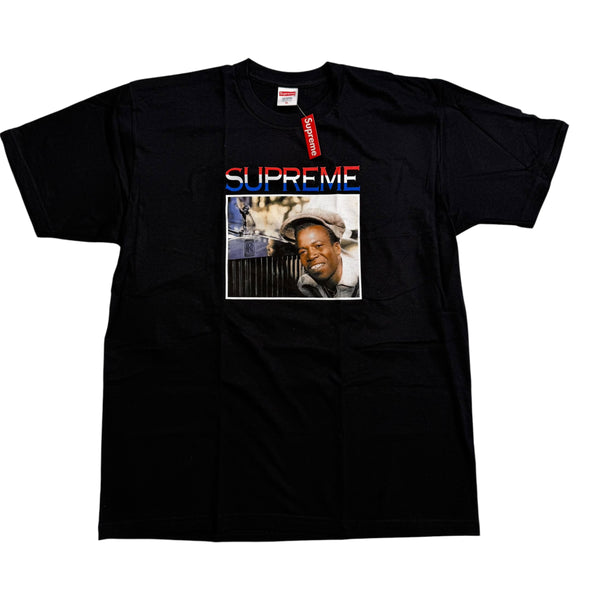 New Supreme Marvin Gaye Tee Black Sz XL