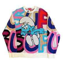 Load image into Gallery viewer, SUPREME Smurfs Sweater NWT XL
