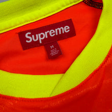Load image into Gallery viewer, New Supreme Jacquard Soccer Jersey Orange Size Medium
