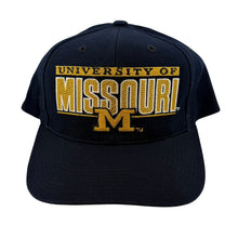 Load image into Gallery viewer, Vintage SPORTS SPECIALTIES Missouri Tigers Snapback Hat 90s Black
