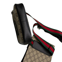 Load image into Gallery viewer, Gucci GG Supreme Web Double Belt Bag One Size
