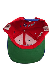 Load image into Gallery viewer, Vintage LOGO 7 Montreal Canadiens Habs Snapback Hat 90s Red Blue NWT
